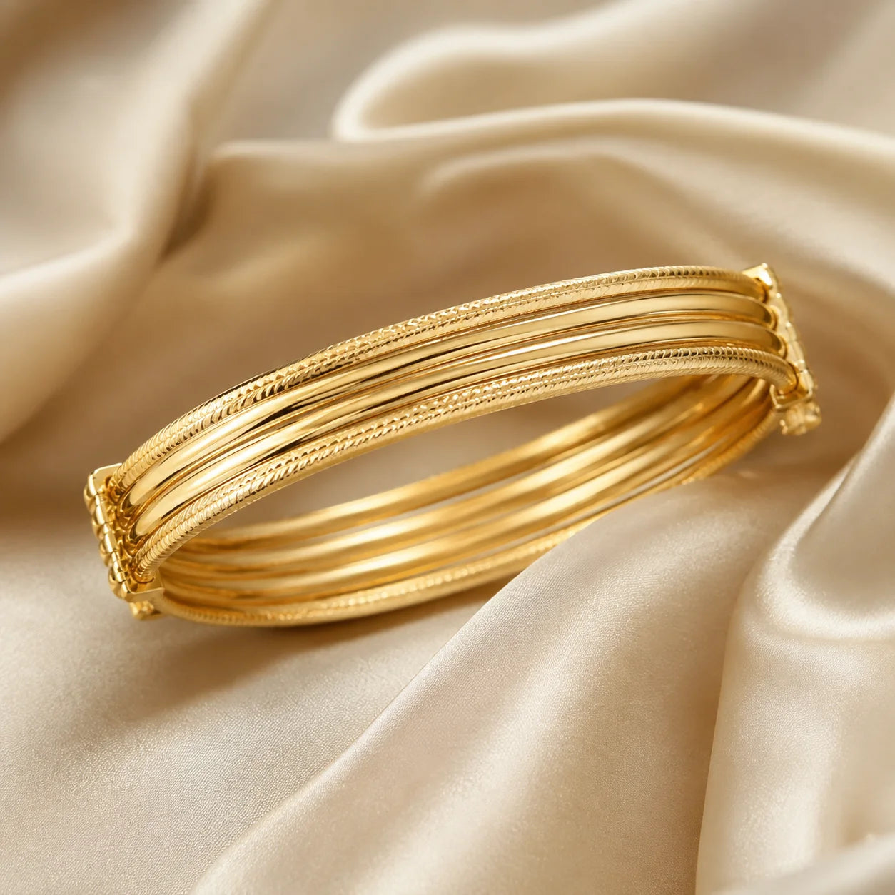 Bracelet La Corone - Modèle Doré Haute Qualité-3