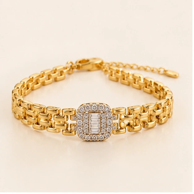 Bracelet Hasira — Acier Inoxydable Réglable-4