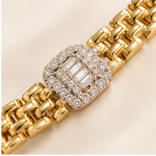 Bracelet Hasira — Acier Inoxydable Réglable-3