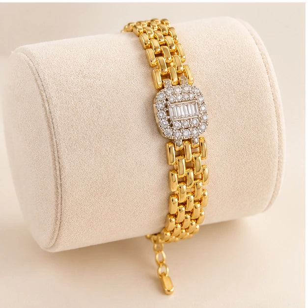 Bracelet Hasira — Acier Inoxydable Réglable