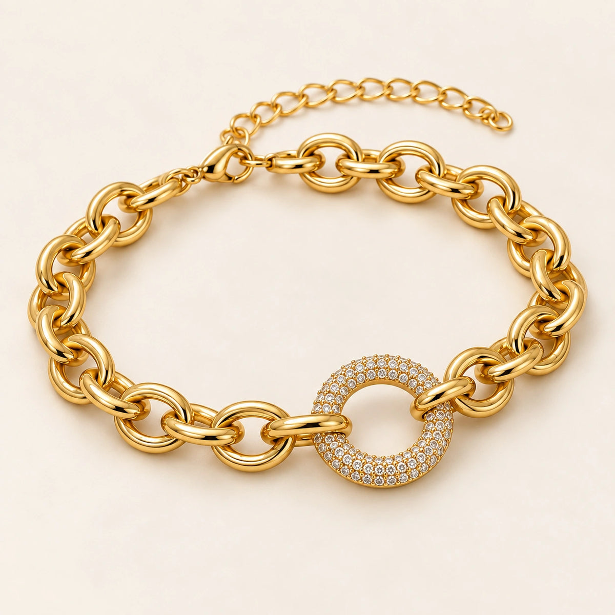 Bracelet Nouvelle — Acier Inoxydable Ajustable