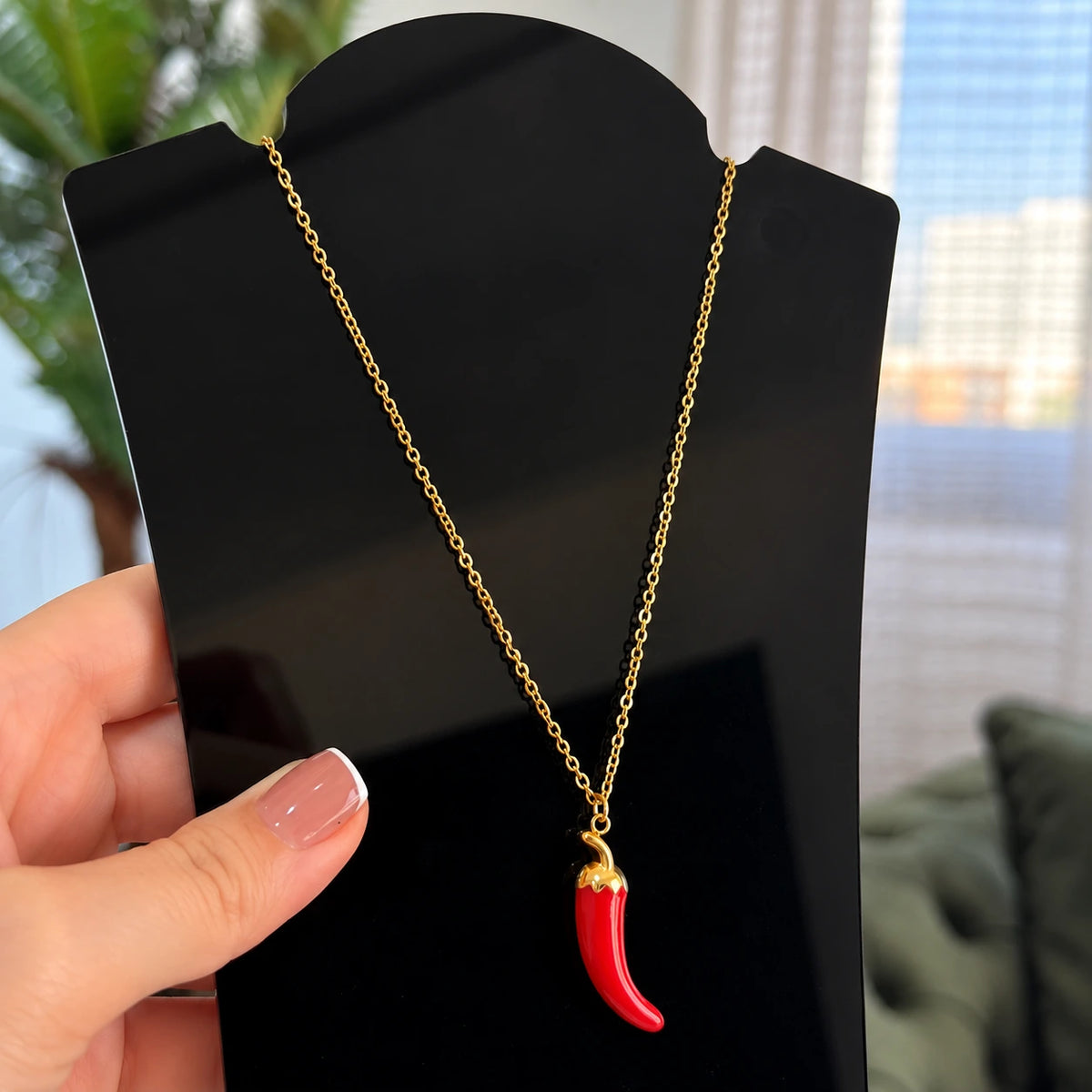 Collier Pepper — Acier Inoxydable