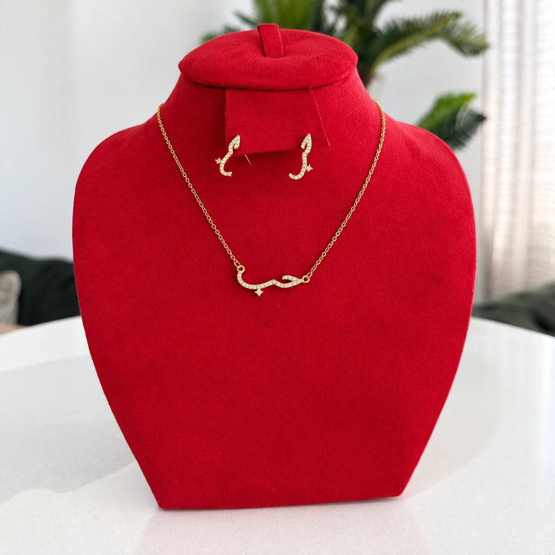 Parure Love — 2 Pièces en Acier Inoxydable-1
