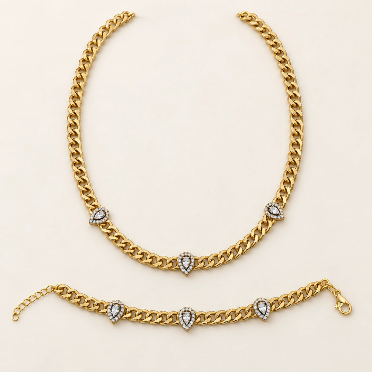 PARURE MODÈLE OR Parure Modèle OR — Acier Inoxydable-4