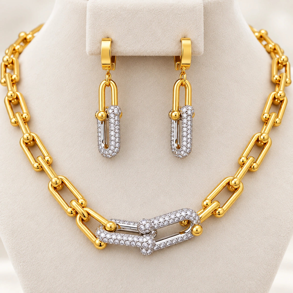 Parure Royale — 3 Pièces en Acier Inoxydable-4