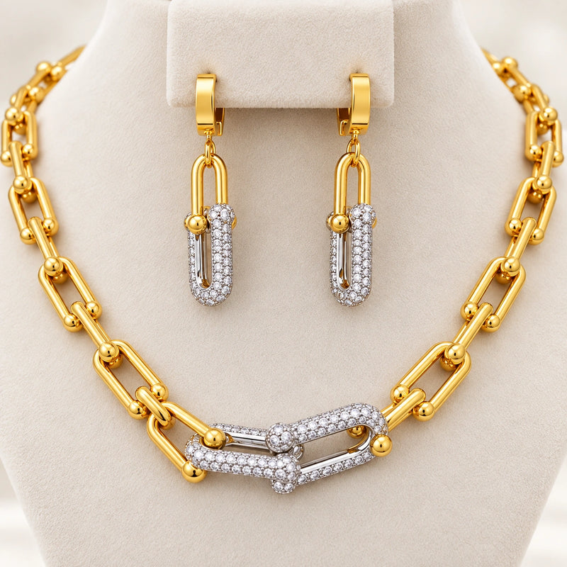 Parure Royale — 3 Pièces en Acier Inoxydable-4