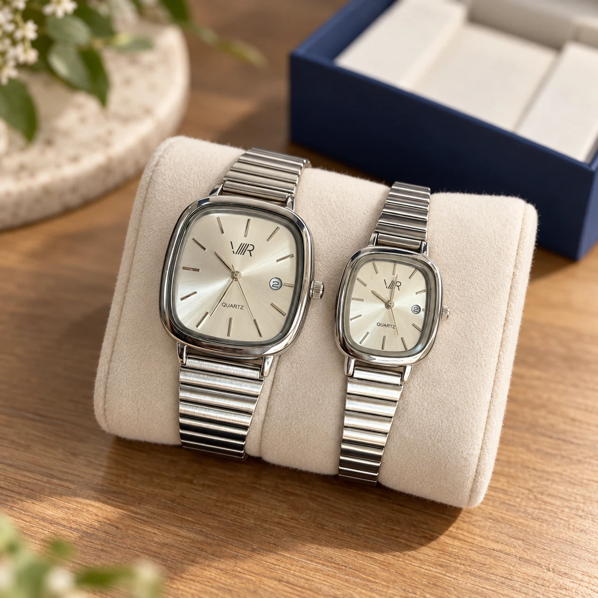 ⌚ Royal Matching – Duo de Montres Inoxydables-5