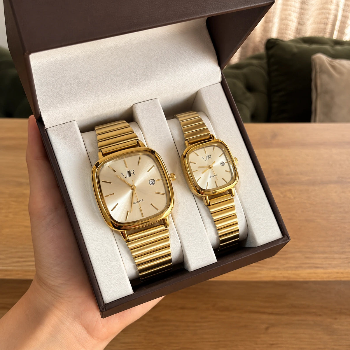 ⌚ Royal Matching – Duo de Montres Inoxydables-3