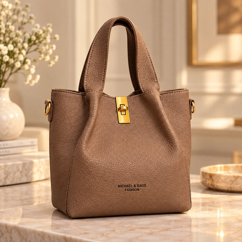 Sac Bandoulière Grainé — Modèle Élégance-2